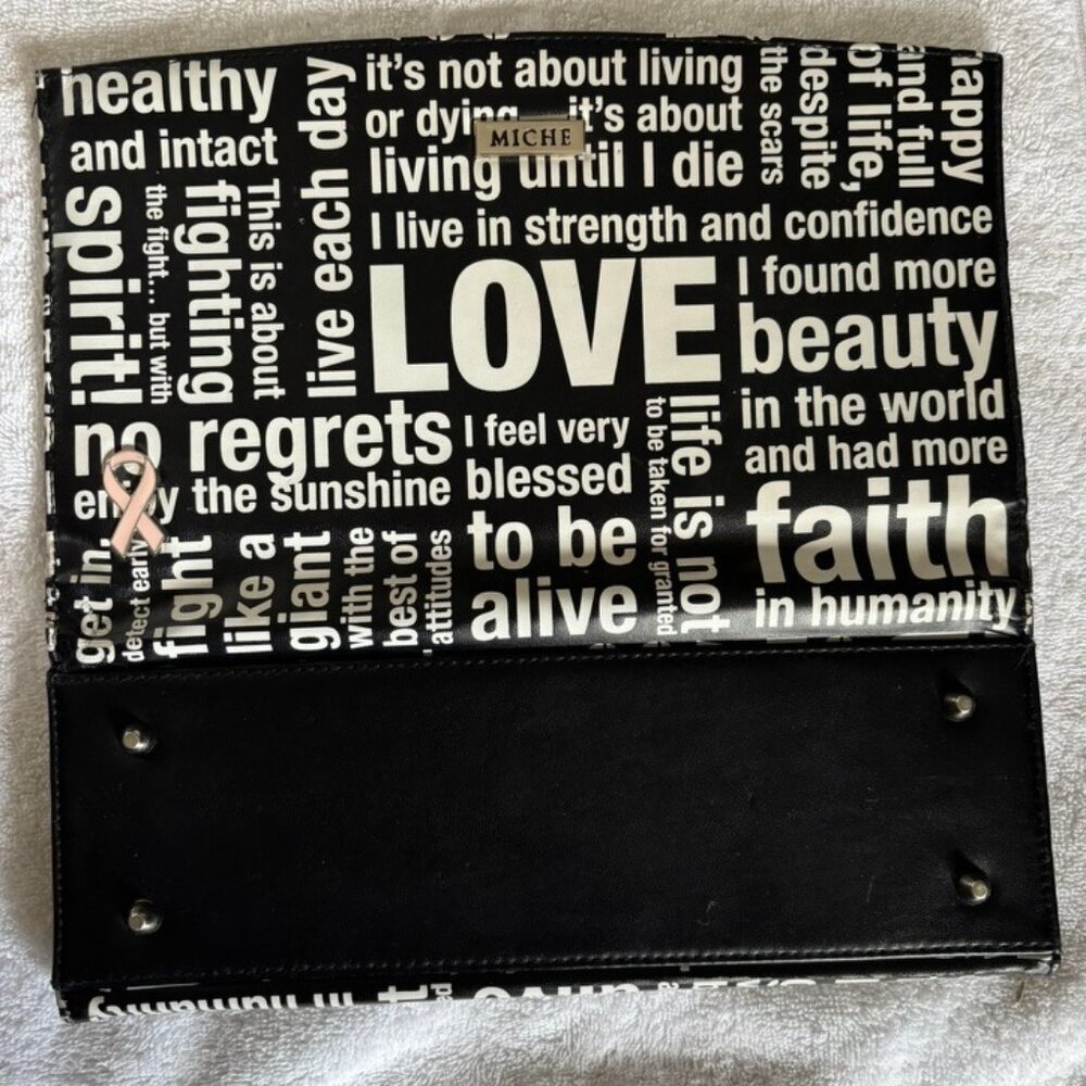 Miche Black and White Hope Classic Shell – Inspirational Design